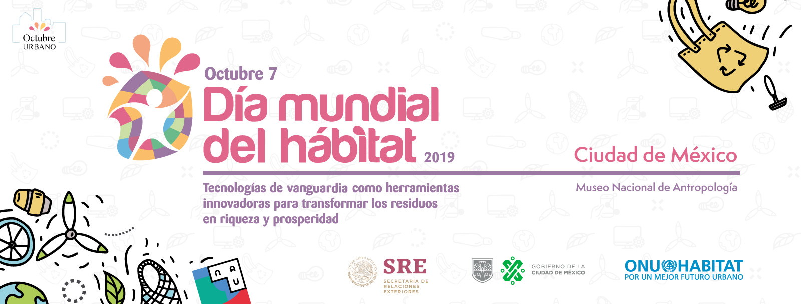 Día Mundial del Hábitat 2019 - Ciudad de México